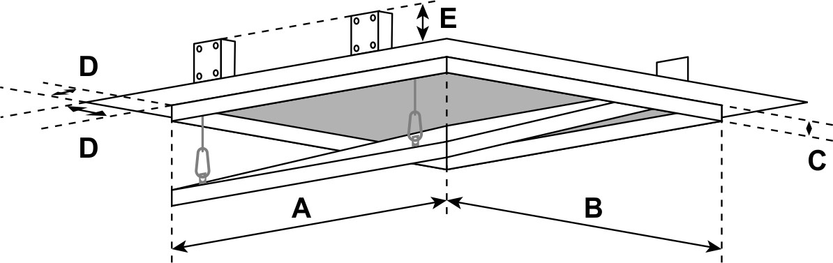 Access panel alu removable - System F2