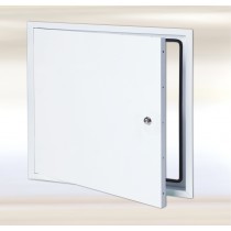 B-EXT System- Access panel galvanised steel for outdoor use, "driving rain-proof"