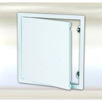 B2 System - Sheet steel access panel white with snap lock