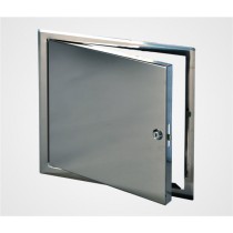 Access panel stainless steel with cylinder lock - System B3