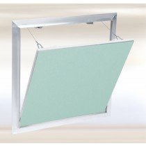 F2 AK System - Alu-Magic Access panel alu removable for unhinging - with plasterboard inlay