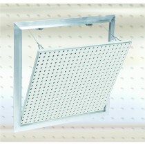F2 System - Access panel for unhinging with plasterboard perforated panel