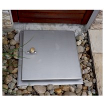 SA3 - Manhole cover, weatherproof burglary-resistant square